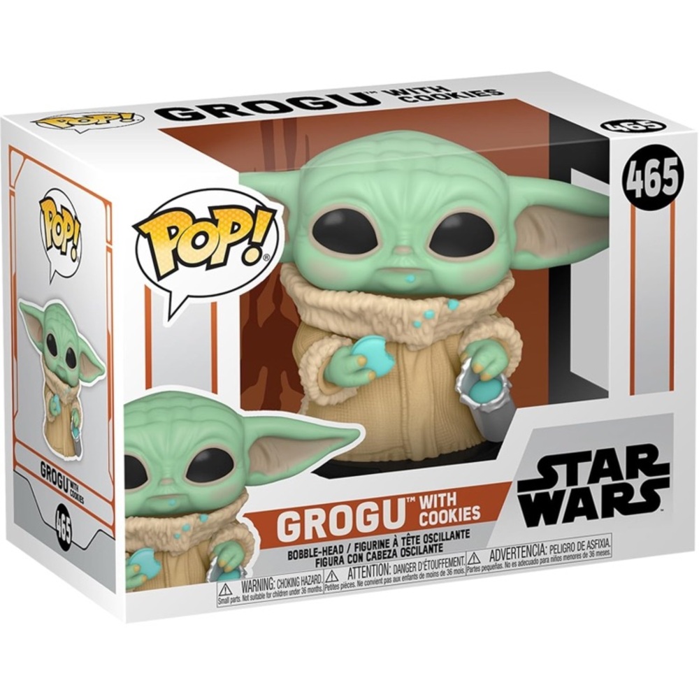 Grogu with cookie funko 465